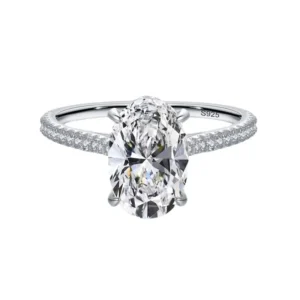 925 silver Ring With 5A Grade Cubic Zircon