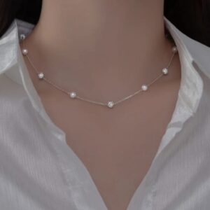 Elegant 925 silver necklace